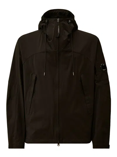 C.p. Company Pro-teck Hooded Lens Jacket In Black