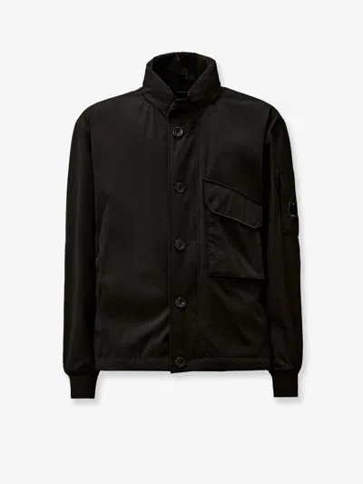 C.P. COMPANY PRO-TEK JACKET WITH LOGO DETAIL