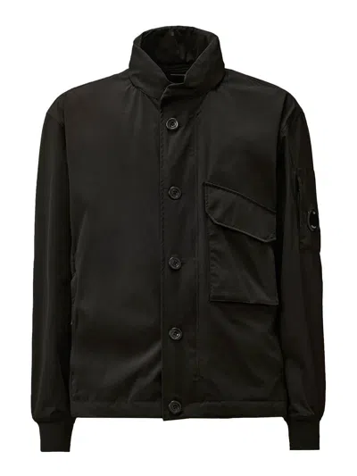 C.P. COMPANY PRO-TEK JACKET WITH LOGO DETAIL