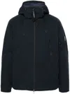 C.p. Company C.p.company Hooded Jacket In 888 Total Eclipse
