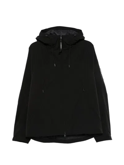 C.p. Company Pro-tek Hooded Jacket In Black