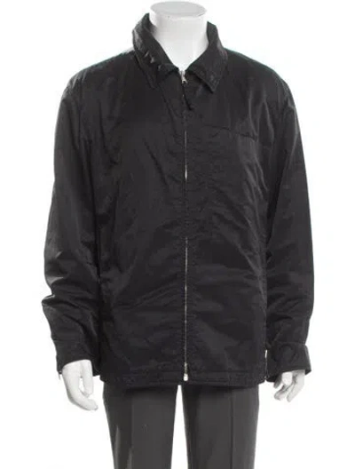 Pre-owned C.p. Company Puffer Coat In Gray