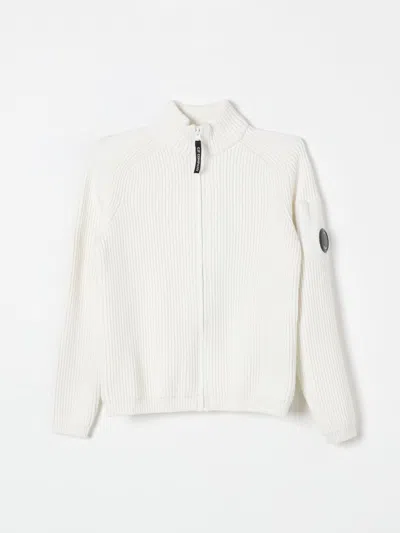 C.p. Company Kids' Pullover  Kinder Farbe Weiss