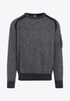 C.p. Company C.p.company Anthracite Melange Grey Pullover In Gray