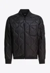 C.p. Company C.p.company Padded Bomber Jacket In Black