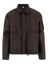 C.p. Company Dark Brown Bi-film Jacket