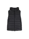 C.p. Company Quilted Puffer Gilet - Black In Black