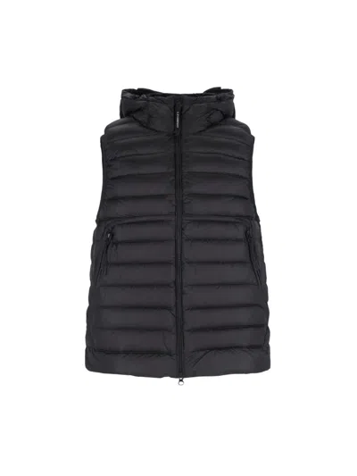 C.P. COMPANY C.P. COMPANY QUILTED PUFFER GILET – BLACK