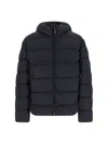 C.p. Company Chrome Bomber Jacket In Black