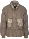 C.P. COMPANY QUILTED PUFFER JACKET