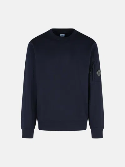 C.p. Company 'raised' Blue Cotton Sweatshirt