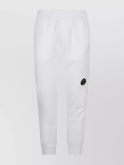 C.P. COMPANY RAISED FLEECE CARGO PANT POCKETS