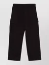 C.p. Company Raised Fleece Cargo Pant With Drawstring Waist
