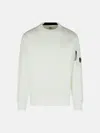 C.p. Company 'raised' White Cotton Sweatshirt