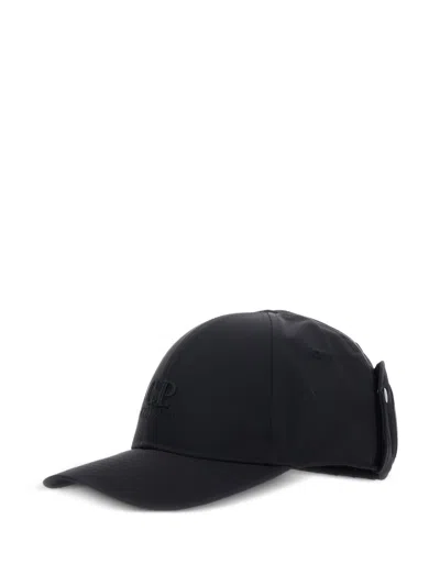 C.p. Company Rccmac748a110545a Baseball Cap In Black