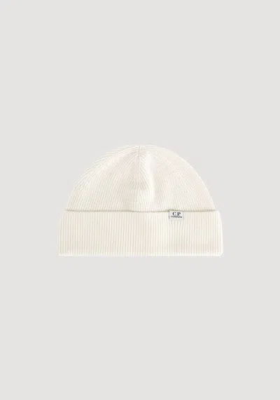 C.P. COMPANY RE-WOOL SHORT BEANIE