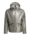 C.p. Company C.p.company Silver Polyester Nylon Jacket In Green