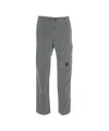 C.p. Company Pocket-detail Cargo Trousers In Gray