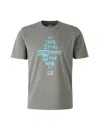 C.p. Company Relaxed-fit Graphic Print Jersey T-shirt In Gray