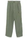 C.p. Company Casual Pants With Belt Loops In Brown