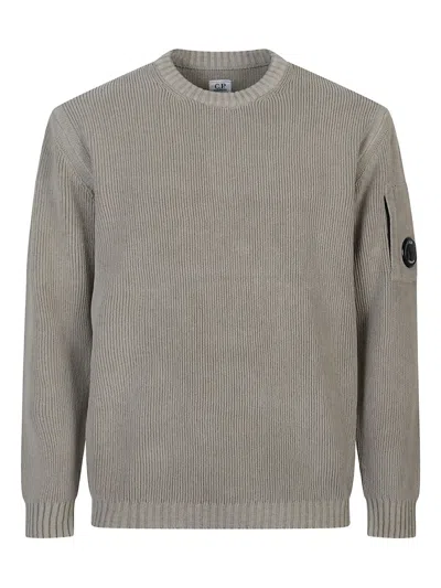 C.P. COMPANY RIBBED COTTON SWEATER