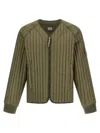 C.p. Company C. P. Company Ribbed Down Jacket In Gray