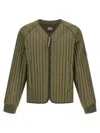 C.p. Company C. P. Company Ribbed Down Jacket In Green