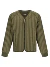 C.p. Company C. P. Company Ribbed Down Jacket In Green
