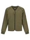 C.p. Company C. P. Company Ribbed Down Jacket In Green