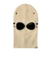 C.p. Company Goggle-detail Balaclava In Gold