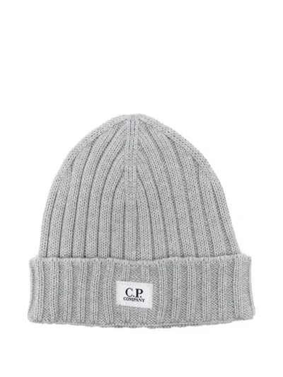 C.P. COMPANY RIBBED-KNIT BEANIE