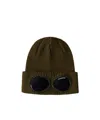 C.p. Company C.p.company Extrafine Merino Wool Goggle Beanie In Brown