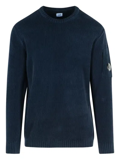 C.p. Company Sweater C. P. Company Men Color Multicolor In Blue