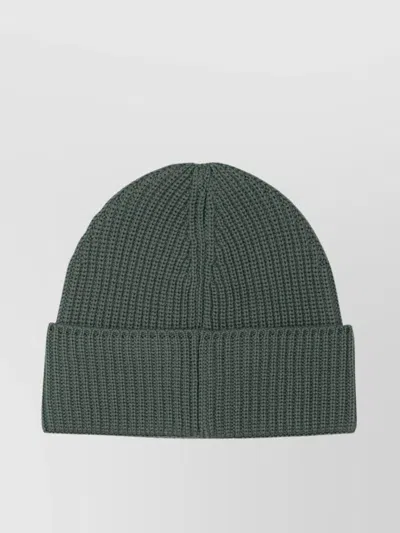C.p. Company Ribbed Texture Folded Cuff Hats