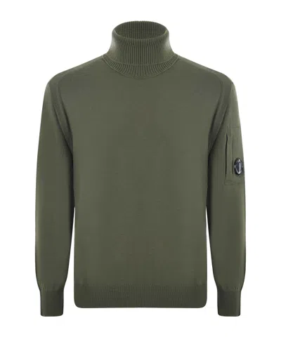 C.P. COMPANY C.P. COMPANY RIBBED TURTLENECK SWEATER