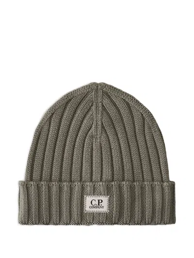C.P. COMPANY RIBBED-WOOL BEANIE HAT