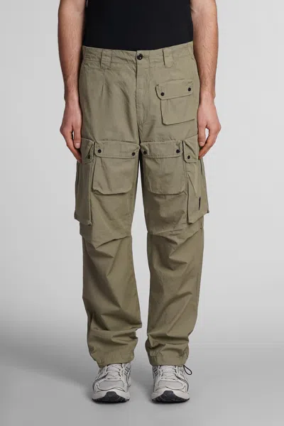 C.p. Company Rip Stop Pants In Green Cotton In Agave Green