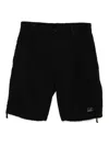 C.p. Company Ripstop Shorts In Black