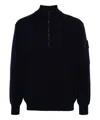 C.p. Company Sweater C. P. Company Men Color Blue In Blue