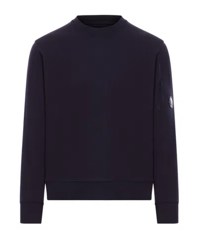 C.P. COMPANY C.P. COMPANY LOGO ACCENT SWEATER