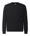 C.p. Company Cotton Crewneck Sweatshirt In Black