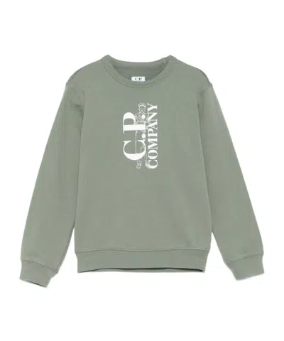 C.p. Company Round-neck Sweater In Gray