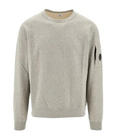 C.p. Company Round-neck Sweater In Nude