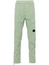 C.p. Company Twill Stretch Cargo Pants In Green