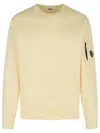 C.p. Company Cotton Sweatshirt Arm Pocket In Animal Print