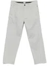 C.p. Company C.p.company Sateen Straight Leg Trousers In Grey