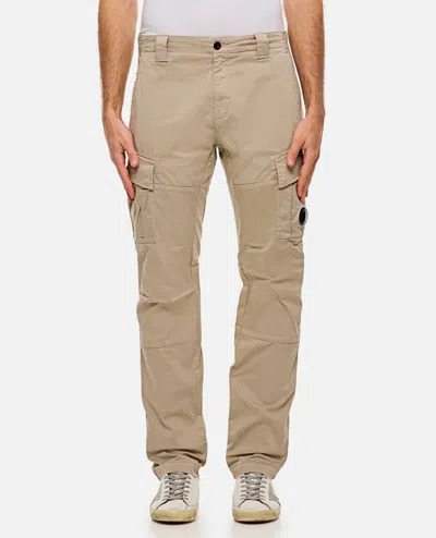 C.P. COMPANY SATEEN STRETCH CARGO LENS PANTS