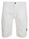 C.p. Company Regular Fit Cargo Shorts With Multiple Pockets