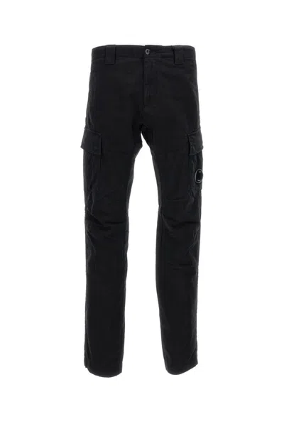 C.P. COMPANY C.P. COMPANY SATIN CARGO PANTS WITH FUNCTIONAL POCKETS