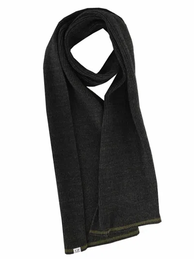 C.p. Company Scarfs In Gray